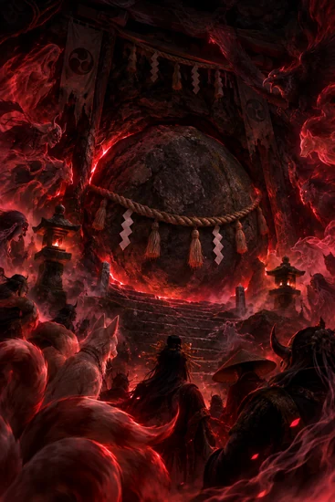 Arte da carta A Caverna Celestial