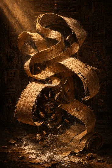 Arte da carta Linho de Embalsamar