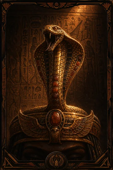Arte da carta Naja Real