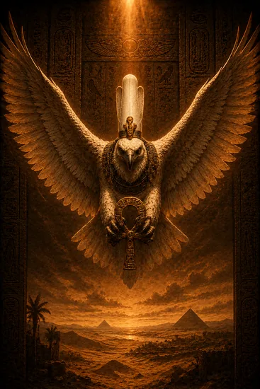 Arte da carta Nekhbet