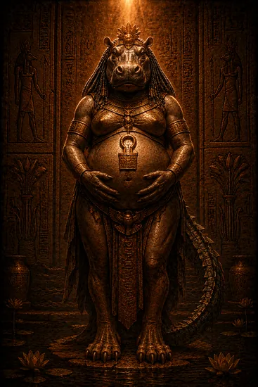 Arte da carta Taweret