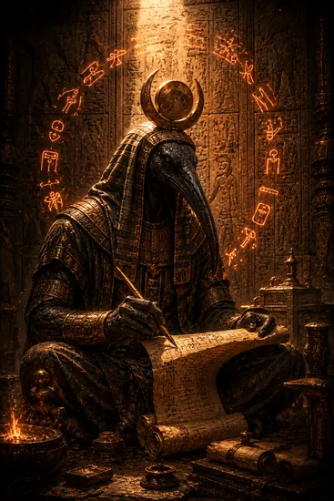Arte da carta Thoth
