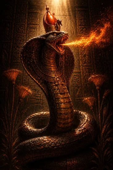 Arte da carta Wadjet