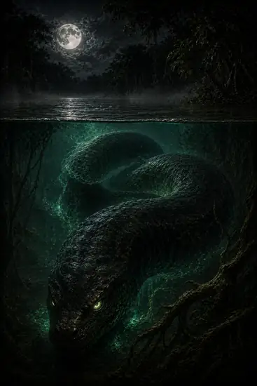 Arte da carta Boiúna