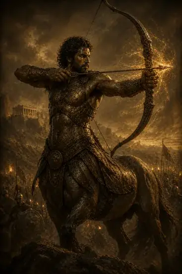 Arte da carta Centauro