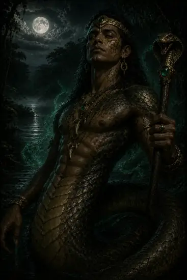 Arte da carta Cobra Norato