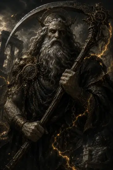 Arte da carta Cronos