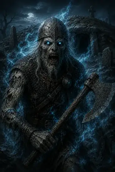 Arte da carta Draugr