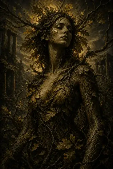 Arte da carta Dríade