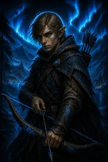 Arte da carta Elfo Menor