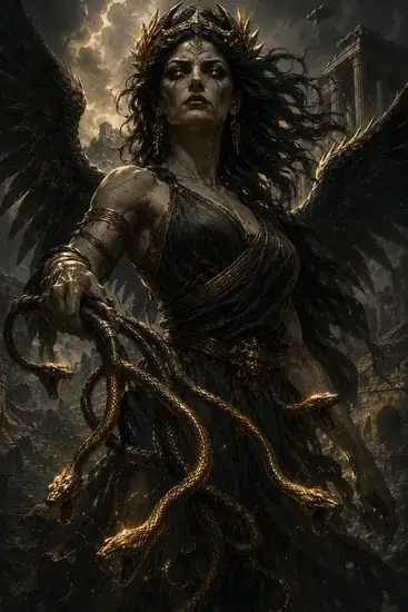 Arte da carta Erínia