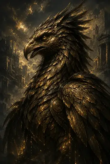 Arte da carta Ave de Estínfalo
