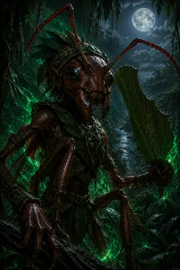 Arte da carta Saúva Gigante