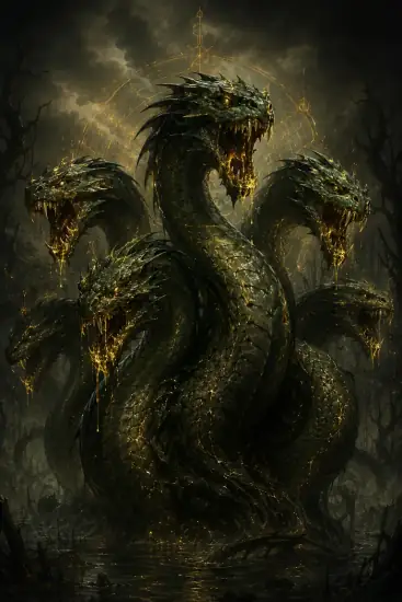 Arte da carta Hidra