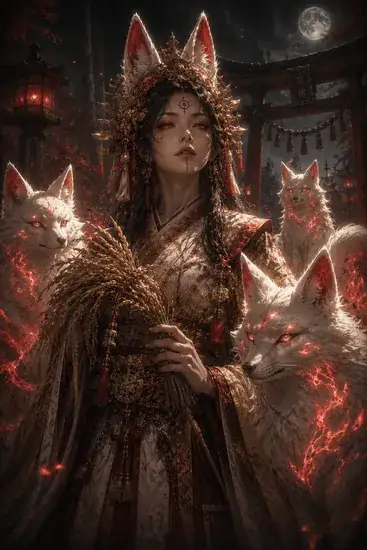Arte da carta Inari