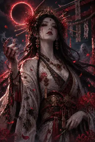 Arte da carta Izanami