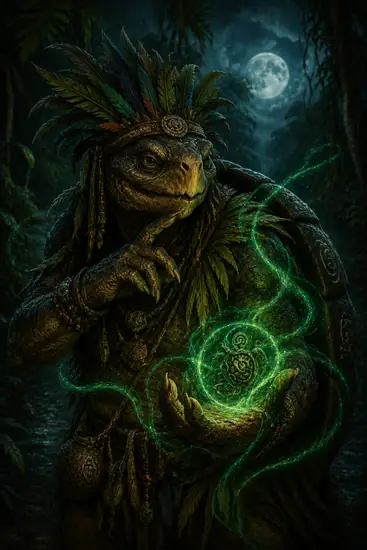Arte da carta Jabuti Astuto