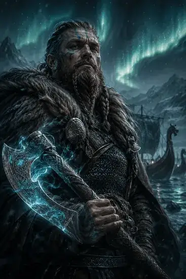 Arte da carta Jarl Viking