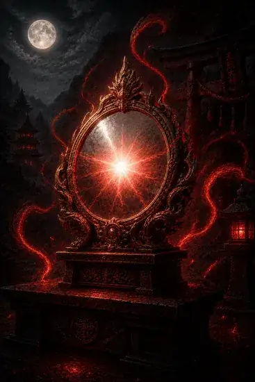 Arte da carta Espelho de Yata