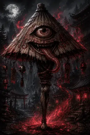 Arte da carta Kasa-Obake
