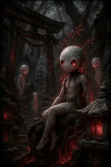 Arte da carta Kodama