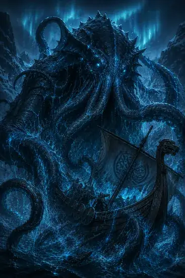Arte da carta Kraken