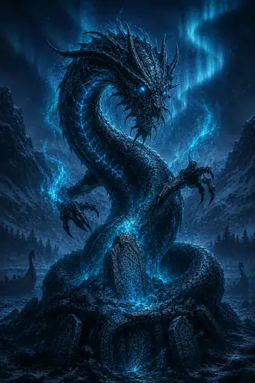 Arte da carta Lindworm