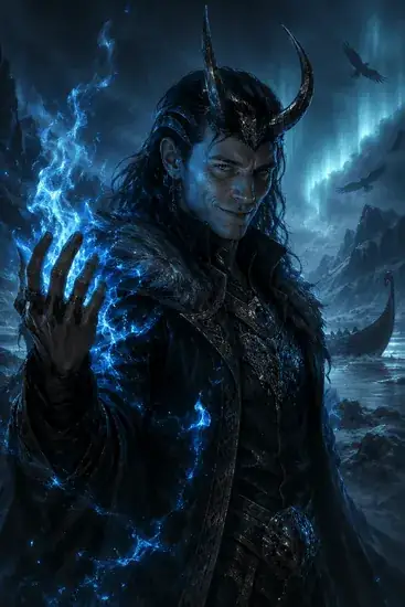 Arte da carta Loki