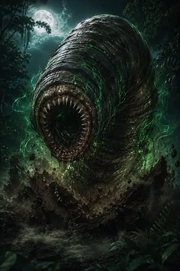 Arte da carta Minhocão