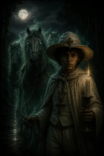 Arte da carta Negrinho do Pastoreio