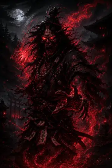 Arte da carta Onryo