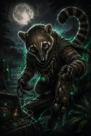 Arte da carta Quati Ladino