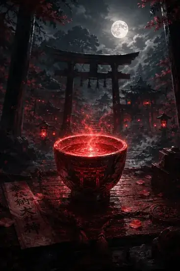 Arte da carta Saque Ritual
