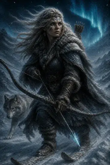 Arte da carta Skadi