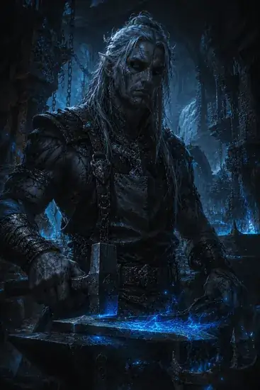 Arte da carta Elfo Negro