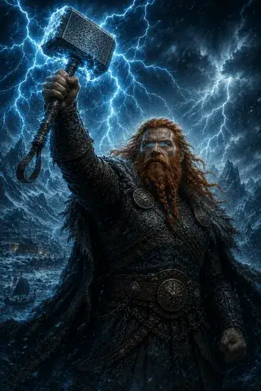 Arte da carta Thor