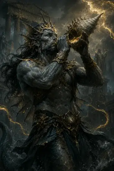 Arte da carta Tritão