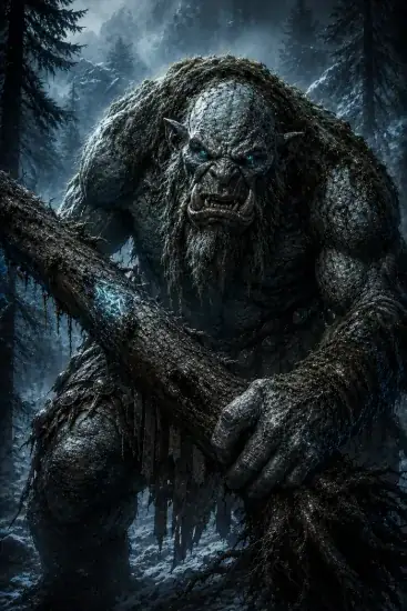 Arte da carta Troll