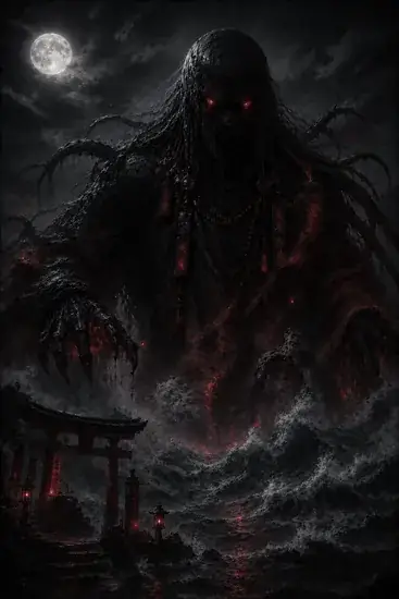 Arte da carta Umibozu