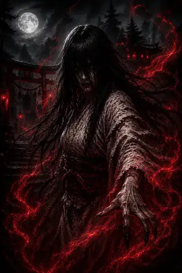 Arte da carta Yurei