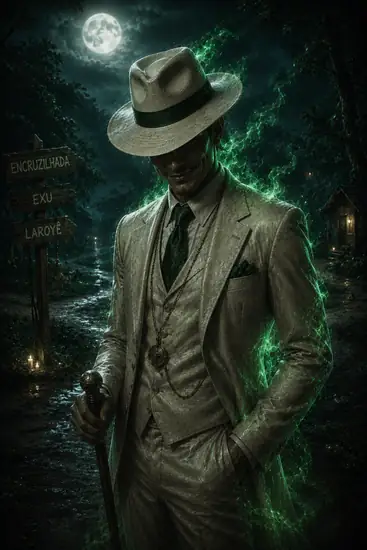 Arte da carta Zé Pilintra